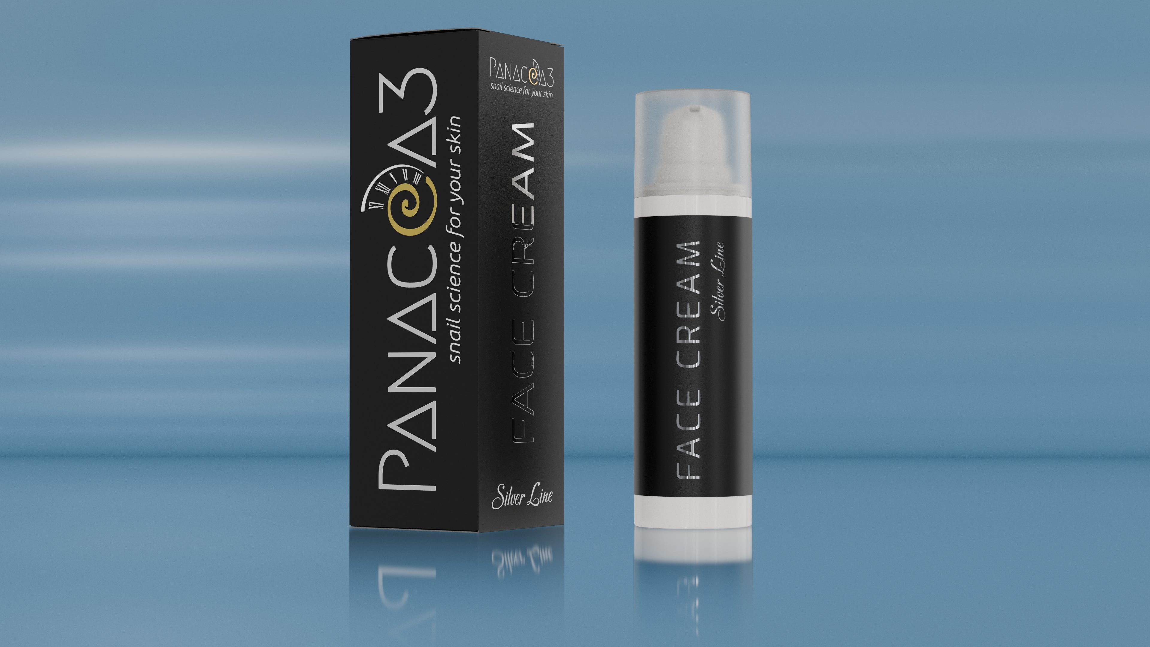Κρέμα προσώπου από έκκριμα σαλιγκαριού | PANACEA3 Silver Line
